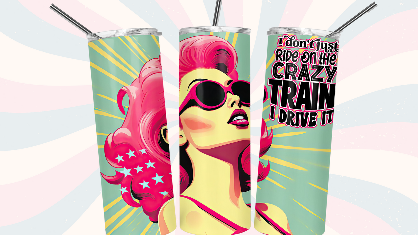 Vintage Tumbler Women Witty Funny Quotes: Series : Sissy-Mindy&Clarice.